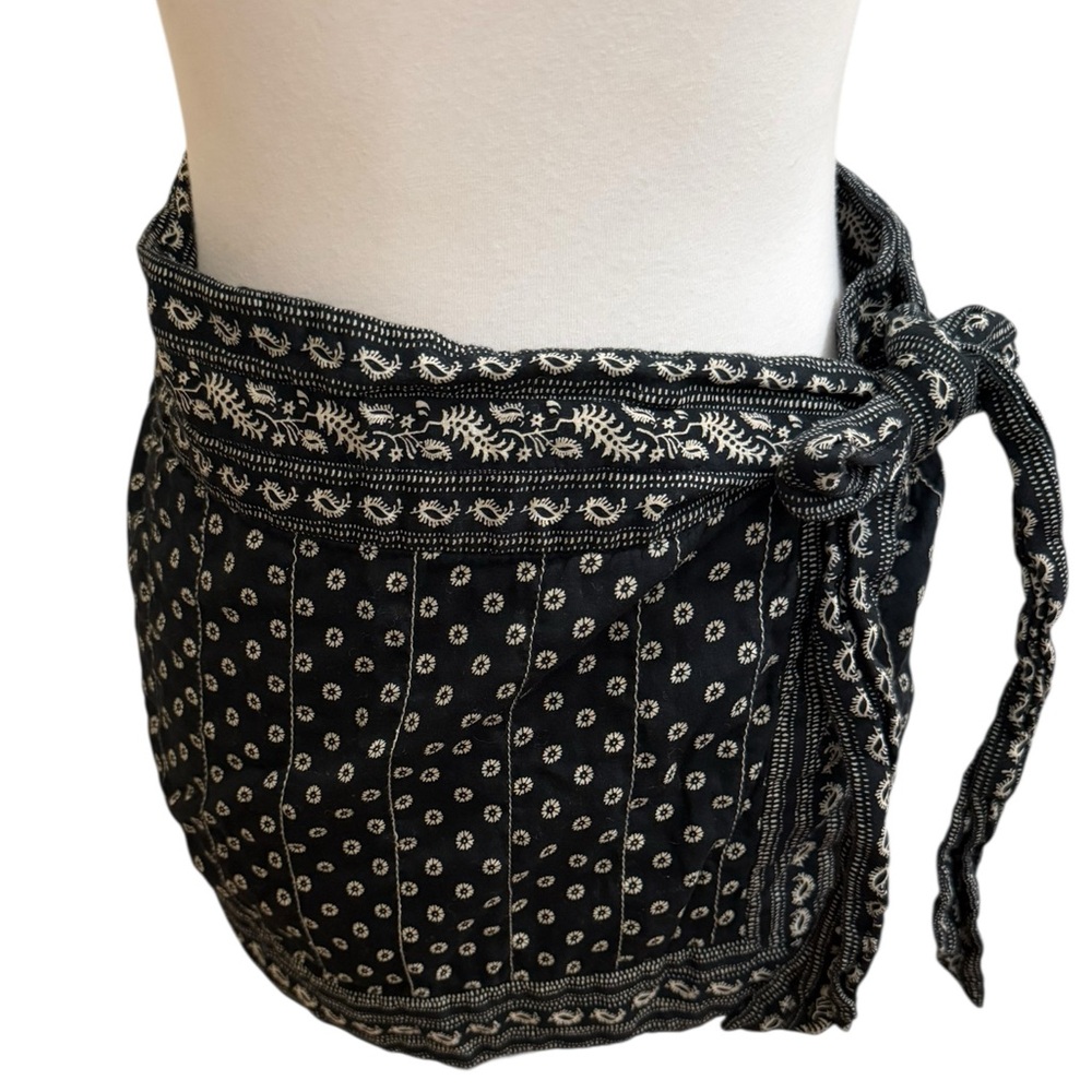 Isabel Marant Black and White Mini Skirt